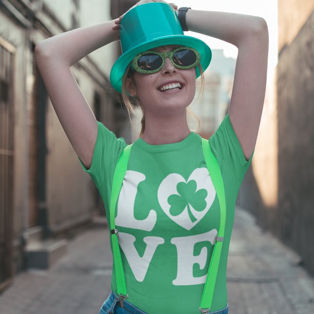 T-shirt Amour Shamrock (Créateur téléchargé)