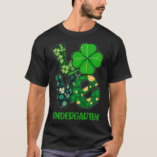 T-shirt Amour Shamrock maternelle Jour de la Saint Patrick