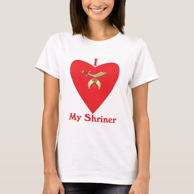 T-SHIRT AMOUR SHRINER (Devant)