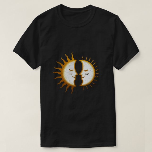 T-shirt Amour Soleil Lune (Design devant)
