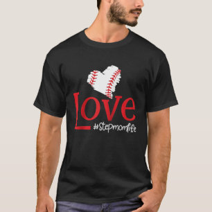 T-shirt Amour Stéphanie Vie Famille Mère Bonus Maman Pas