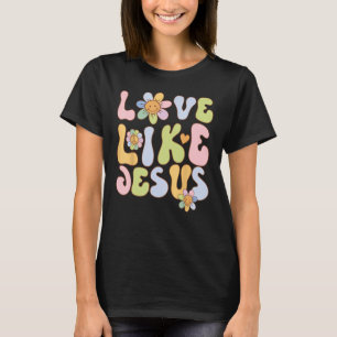 T-shirt Amour super Comme Jésus Religieux Dieu chrétien Gr