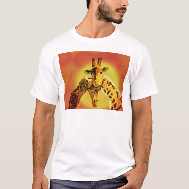T-shirt Amour sur le Serengeti (Devant)
