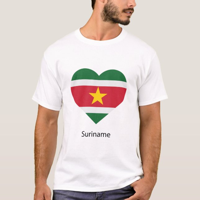 T-shirt Amour Surinam (Devant)