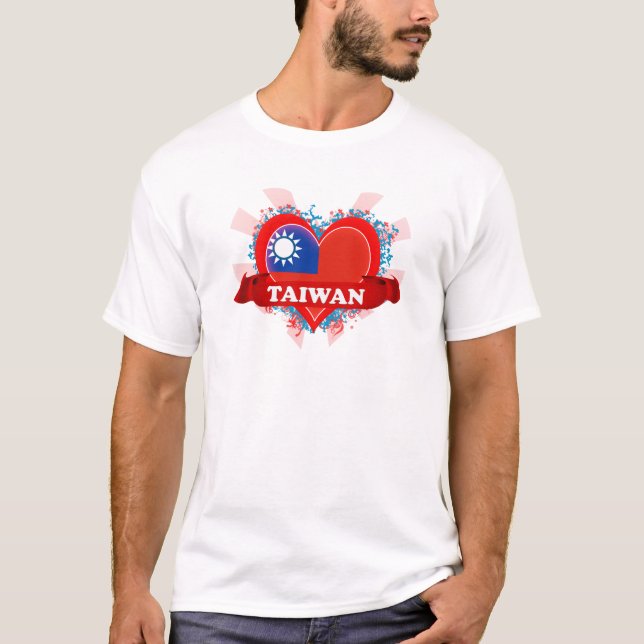 T-shirt Amour Taïwan du cru I (Devant)