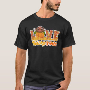 T-shirt Amour Thanksgiving Turquie Drôle Thanksgiving Turq