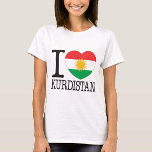 T-shirt Amour v2 du Kurdistan
