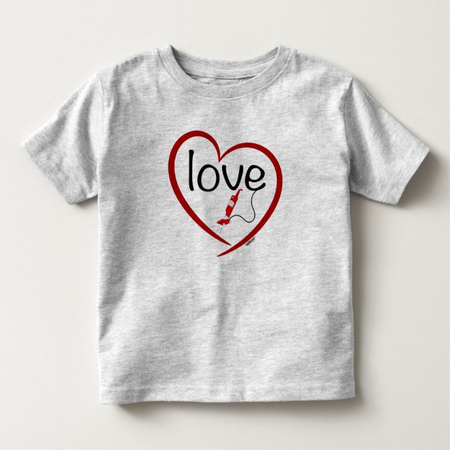 T-shirt amour vide (Devant)