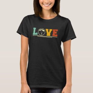 T-shirt Amour vintage Retro Paraglider