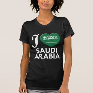 T-shirt Amour W de l'Arabie Saoudite