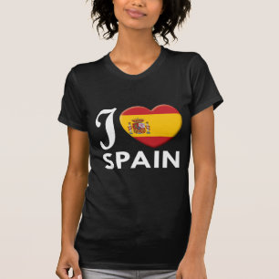 T-shirt Amour W de l'Espagne