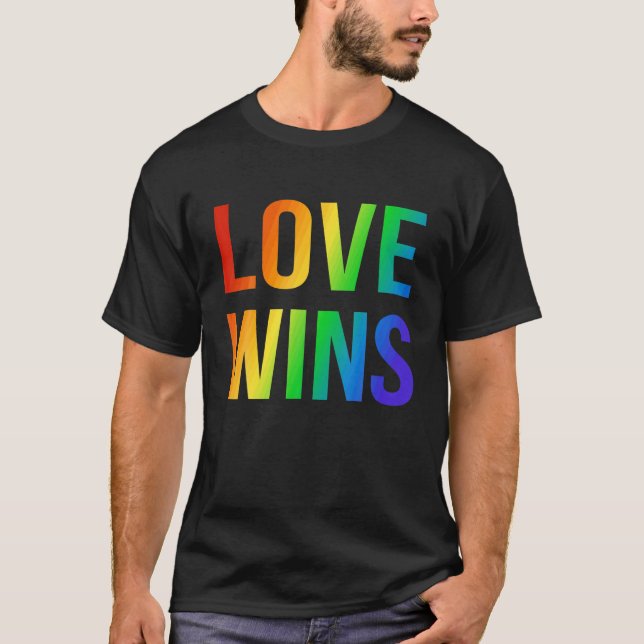 T-SHIRT AMOUR WINS (Devant)