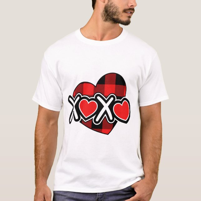 T-shirt Amour Xoxo (Devant)