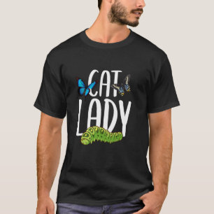 T-shirt Amoureuse de la queue noire Papillon dame Insecte