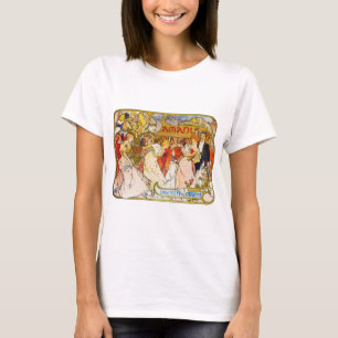 T-shirt Amoureux, Alphonse Mucha