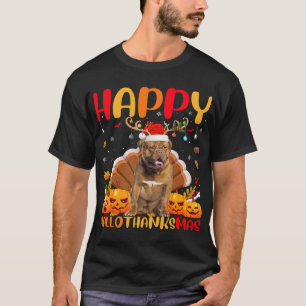 T-shirt Amoureux Chien Happy Dogue De Bordeaux Chien Hello