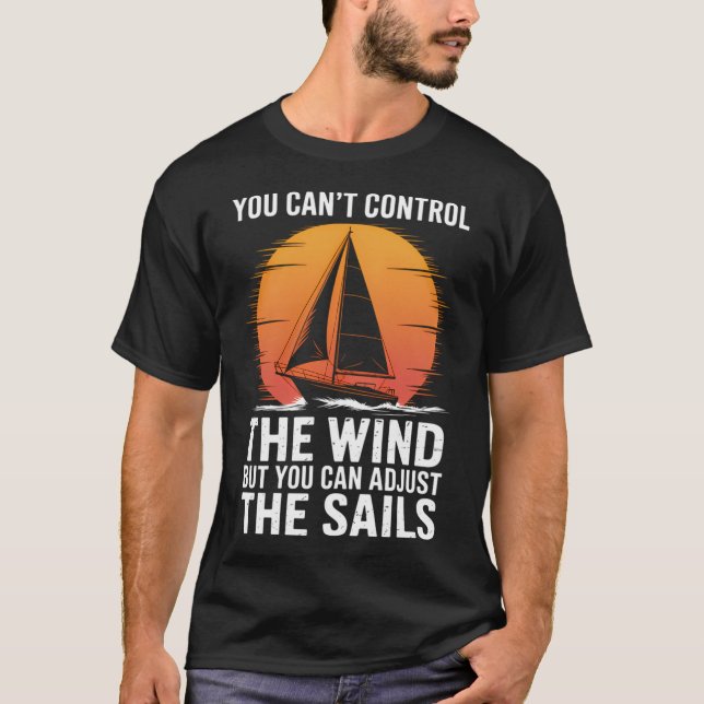T-shirt Amoureux de bateaux drôles (Devant)