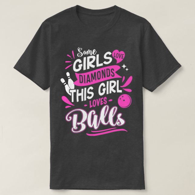 T-shirt Amoureux De Bowling Pas Rien D'Autre Que T (Design devant)