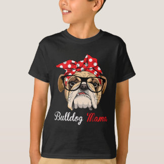 T-shirt Amoureux De Bulldog En Anglais