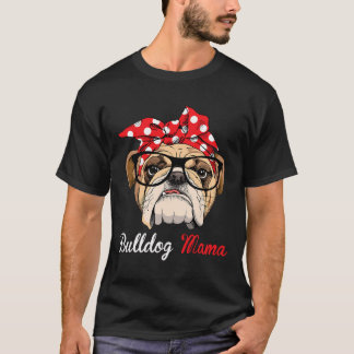 T-shirt Amoureux De Bulldog En Anglais