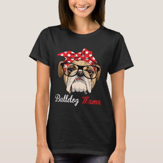 T-shirt Amoureux De Bulldog En Anglais