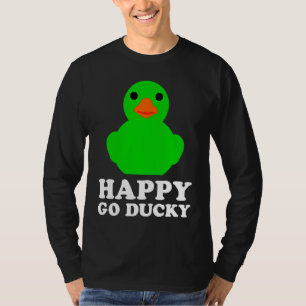 T-shirt Amoureux de canard en caoutchouc cool Lucky Ducky