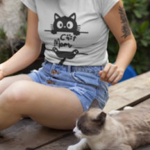 Amoureux de Chats Noirs Simples et Mignons Personn