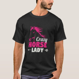 T-shirt Amoureux de chevaux drôles Équitation Cavalier Fou