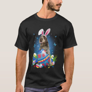 T-shirt Amoureux de chien griffon k wire cute de Pâques