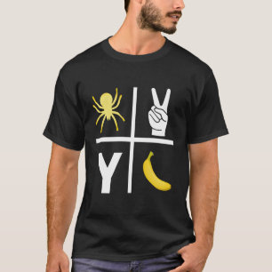 T-shirt Amoureux de football américain Spider 2 Y Banana G