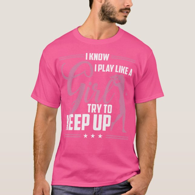 T-shirt Amoureux de golf (Devant)