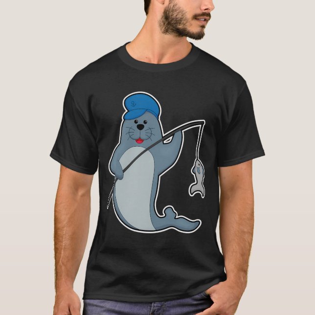 T-shirt Amoureux de hippocampes (Devant)