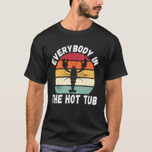 T-shirt Amoureux de homard cajun écrevisses drôle tout le