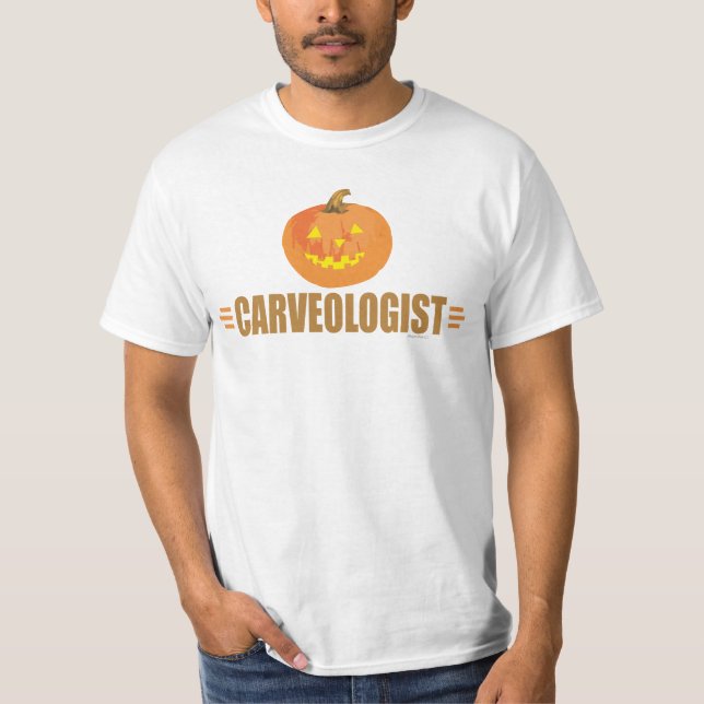T-shirt Amoureux de Jack-O-Lantern (Devant)