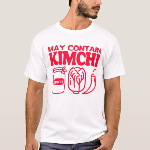 T-shirt Amoureux de Kimchi Mignon Citation Drôle Nourritur