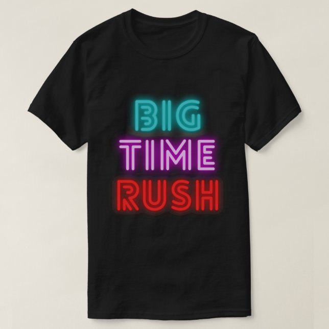 T-shirt Amoureux de la musique Big Time Rush Design (Design devant)