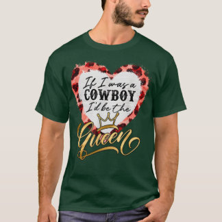 T-shirt Amoureux De La Musique De Pays Si Était Cowboy Soy