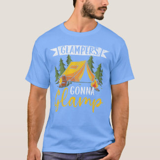 T-shirt Amoureux de la nature campeur Glampers va Glamp g