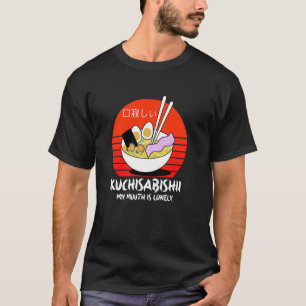 T-shirt Amoureux de la nourriture japonaise Ramen drôle Ku