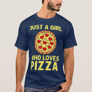 T-shirt Amoureux de la pizza Drôle filles Cool Pizz