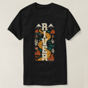 T-shirt Amoureux de la rivière