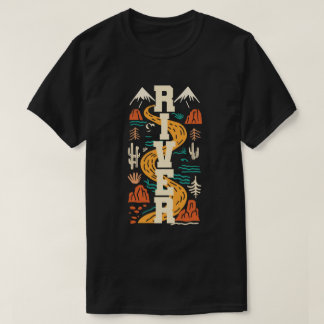 T-shirt Amoureux de la rivière