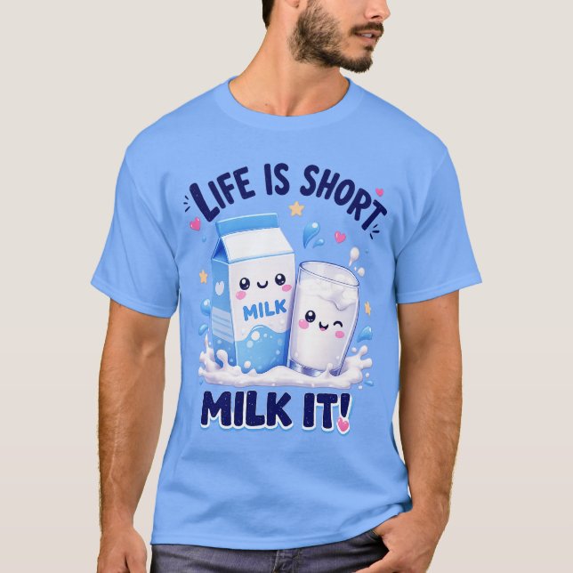 T-shirt Amoureux de Lait Mignon (Devant)