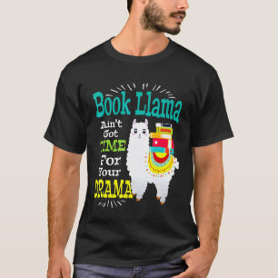 T-shirt Amoureux de Lama de Livre de Bibliothécaire Hommes