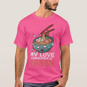 T-shirt Amoureux De L'Anime Kawaii Japanes