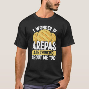 T-shirt Amoureux de l'Arepa Colombienne Américaine Traditi