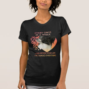 T-shirt Amoureux de les chiens De Temps En Temps Un Chien