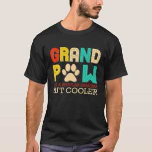 T-shirt Amoureux de les chiens Grand Paw Comme Un Grand-Pè