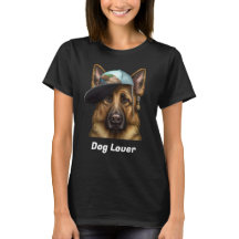 T-shirt Amoureux de les chiens personnalisés