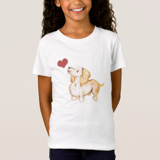 T-Shirt amoureux de les chiens Winnie la chemise de la